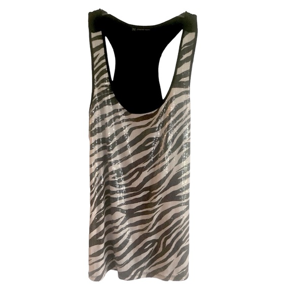 International Concepts (Inc) sequined sleeveless top - Picture 1 of 5